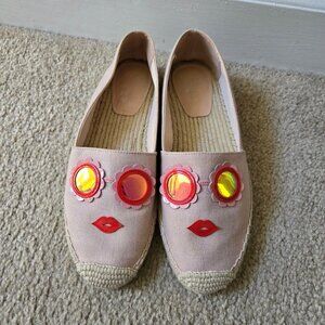 Kate Spade New York Grenada Glasses Espadrilles Size 8B